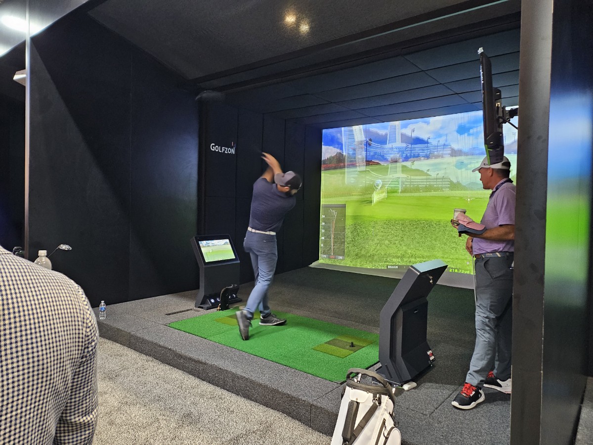 Golfzon Booth at the 2024 PGA Show